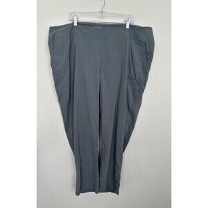 Mountain Hardwear Dynama Ankle Pants Gray Climbing Outdoors Stretch Women's 3XL